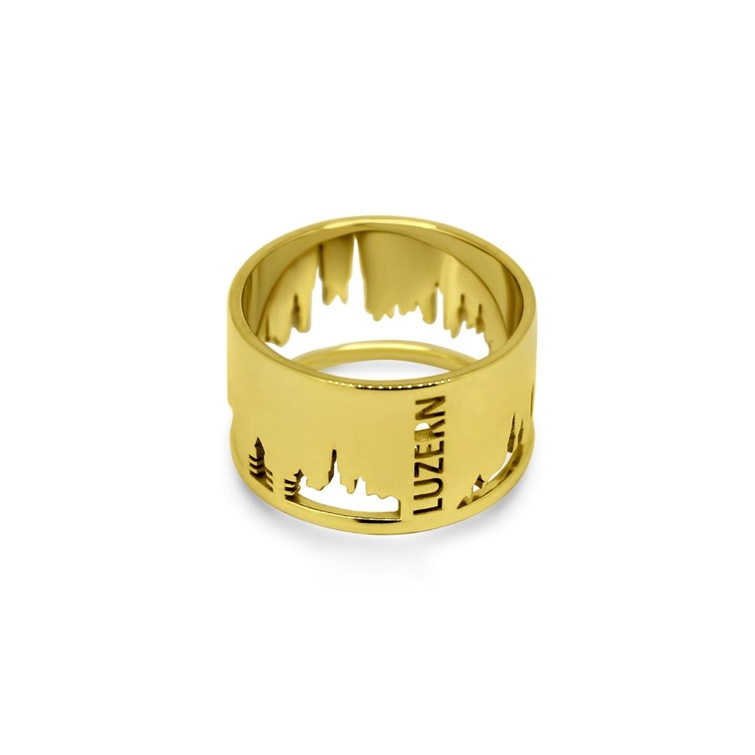 Ring 'Skyline Luzern Gold'