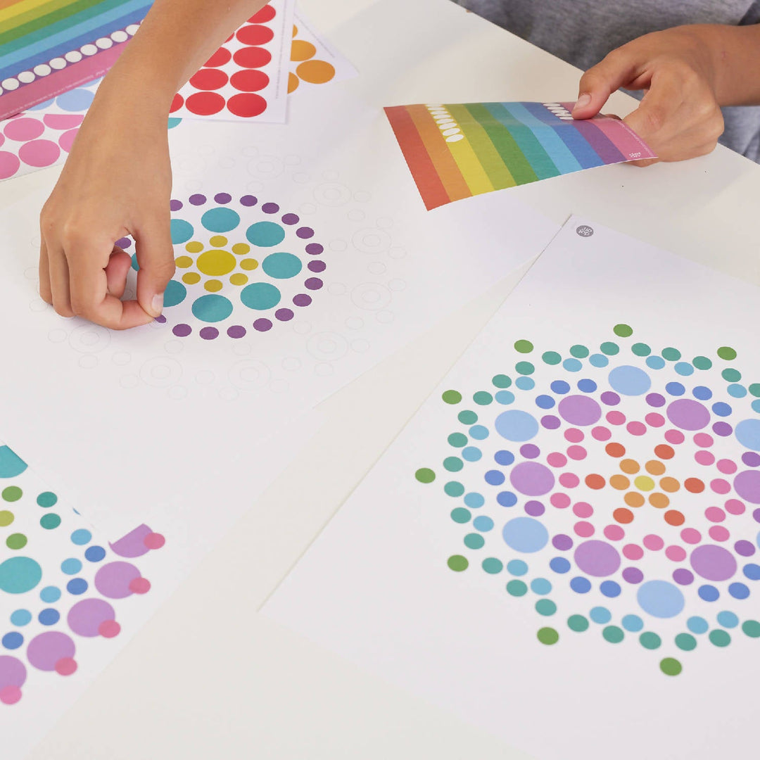 Mandala-Stickerset 'Kreative Beschäftigung'