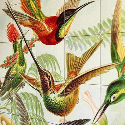 Wanddekoration 'Hummingbirds'